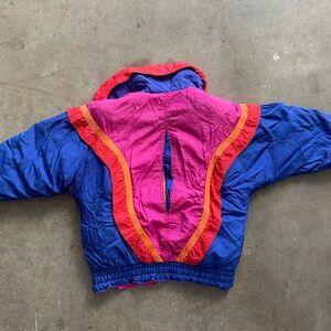 Colorful Windbreaker Jacket